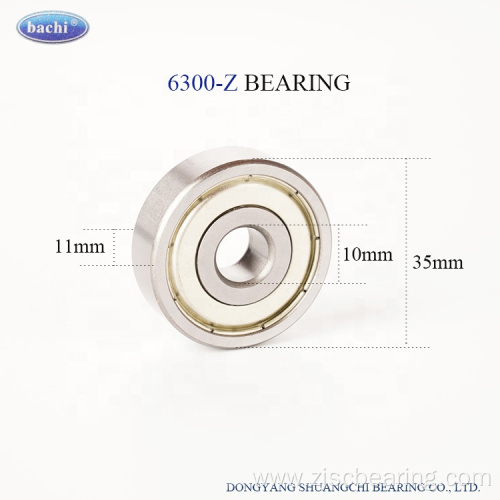 Professional Deep Groove Ball Bearing 6300 ZZ